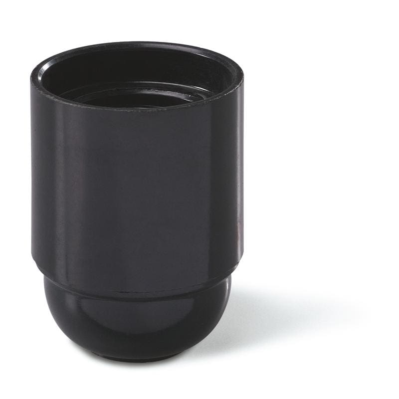 SCAME PARRE - PORTALAMPADA E27 F/S CL  NERO
