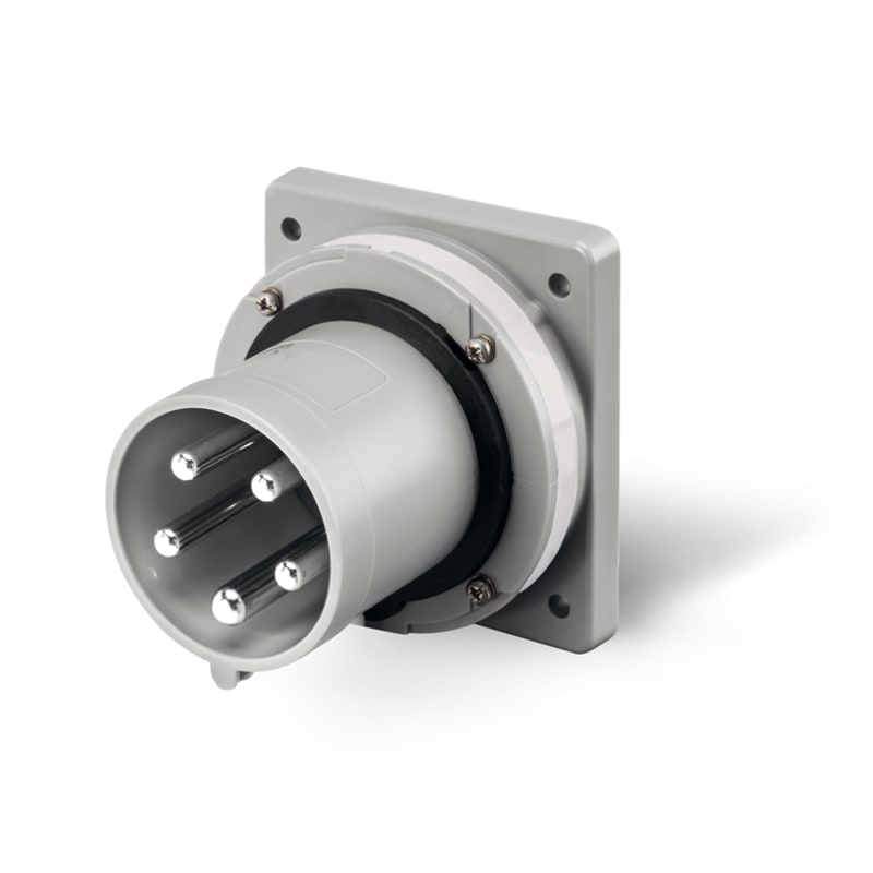 SCAME PARRE - SPINA DA INCASSO 63A 2P+T 12H IP44/IP54
