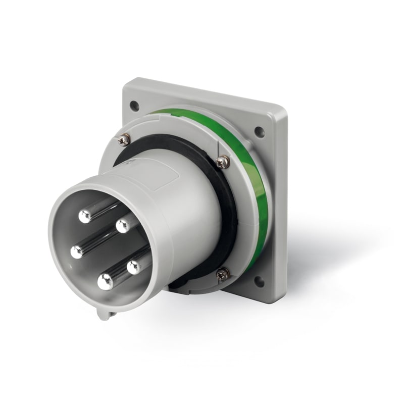 SCAME PARRE - SPINA DA INCASSO 63A 3P+T 10H IP44/IP54