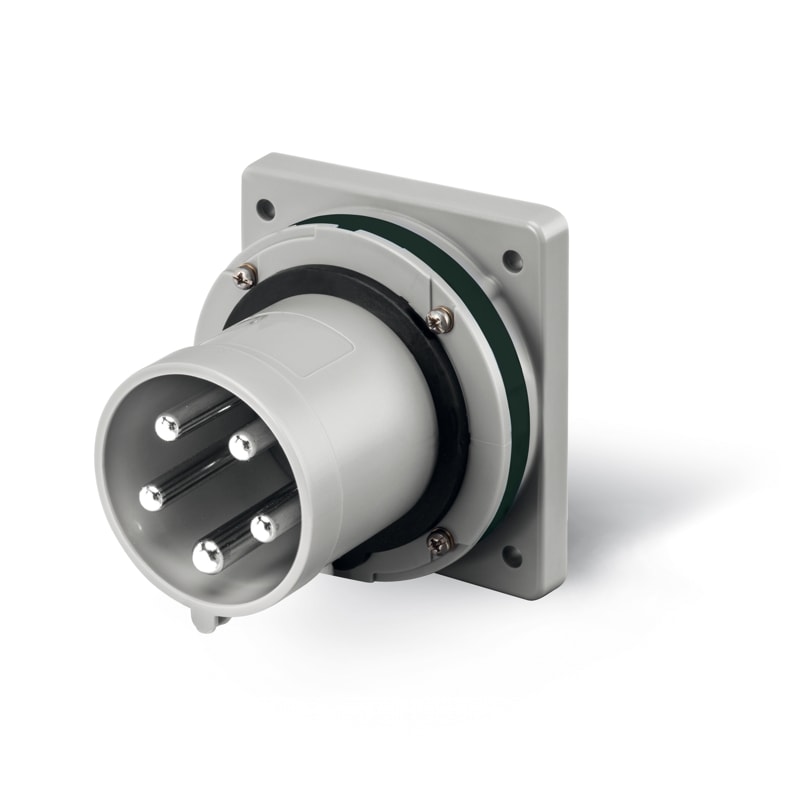 SCAME PARRE - SPINA DA INCASSO 63A 3P+T 5H IP44/IP54