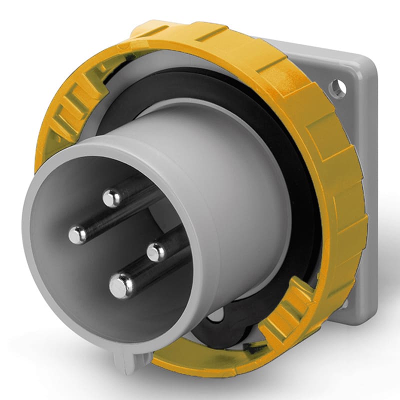 SCAME PARRE - SPINA DA INCASSO 16A 3P+T 4H 100-130V