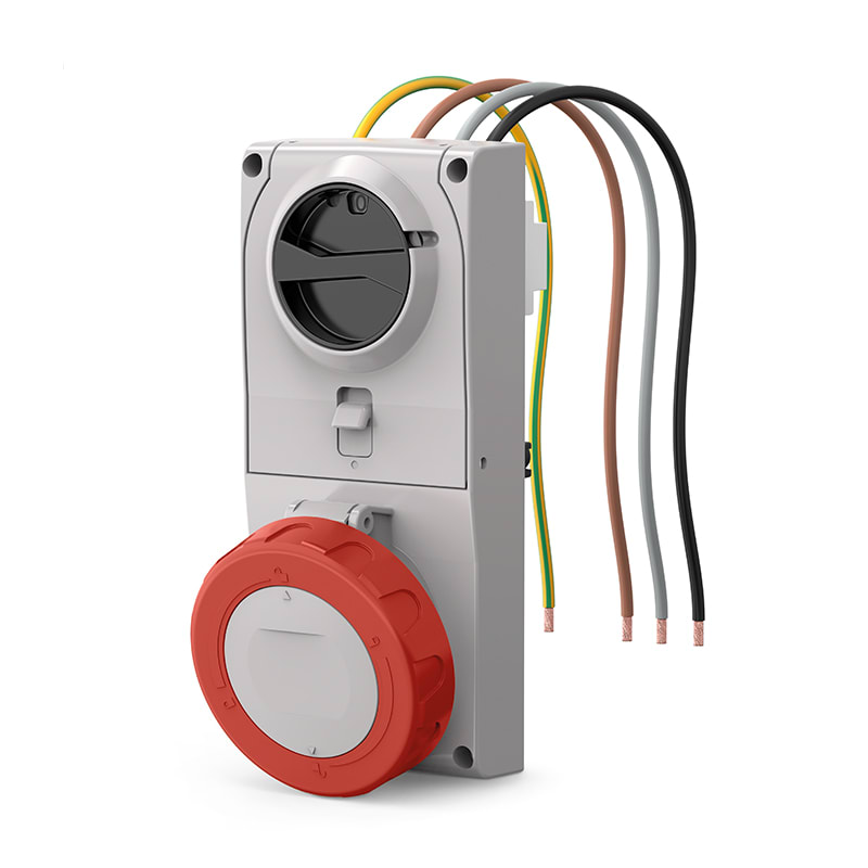 SCAME PARRE - PRESA INCASSO PROXIMA C/FUS.3P+T 16A  6H