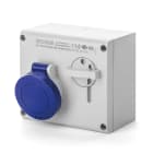 SCAME PARRE - PRESA INTERBL. 16A 3P+T 9H IP44 200-250V