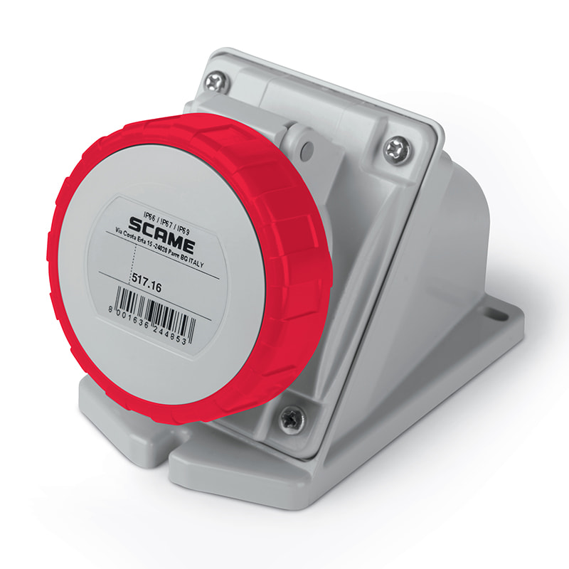 SCAME PARRE - PRESA PAR.C/INC.3P+T 16A 67 6H