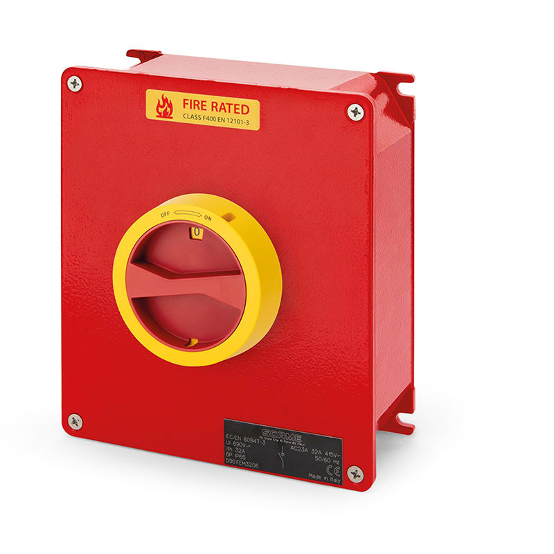 SCAME PARRE - INT. DI MANOVRA/SEZ. 80A 3P IP65
