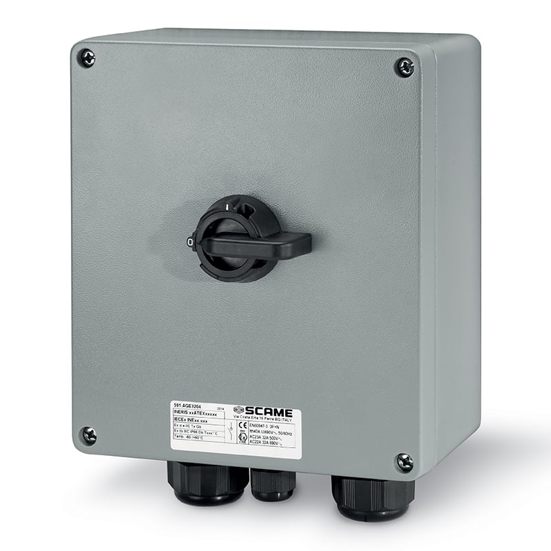 SCAME PARRE - DISP. COM. GENERALE EX GD 3/4P 63A  AL