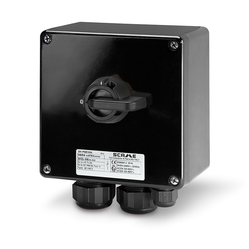 SCAME PARRE - DISP. COM. GENERALE EX GD 3/4P 32A GRP