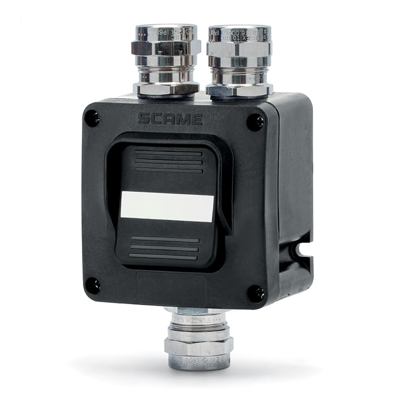 SCAME PARRE - PULSANTE BIPOLARE (NO+NC) 2XM20