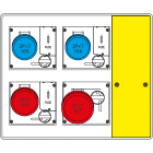 SCAME PARRE - MBOX2 CON SPINA VOLANTE PRESE C/FUSIBILI