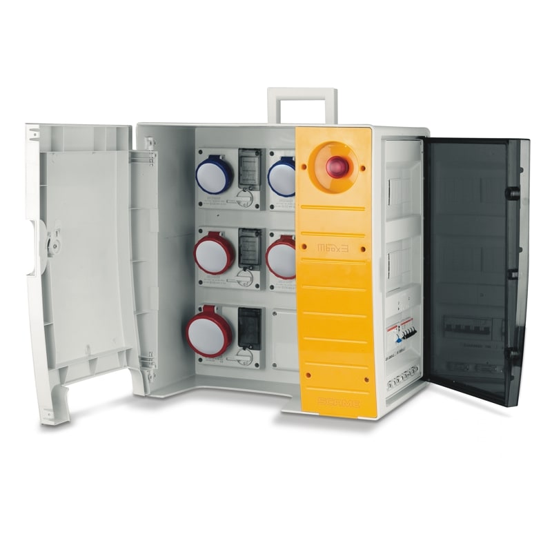 SCAME PARRE - MBOX3 CON MORSETTIERA   PRESE C/FUSIBILI