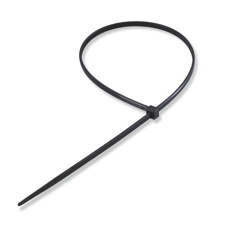 SCAME PARRE - FASCETTA NYLON NERA 7,8X180