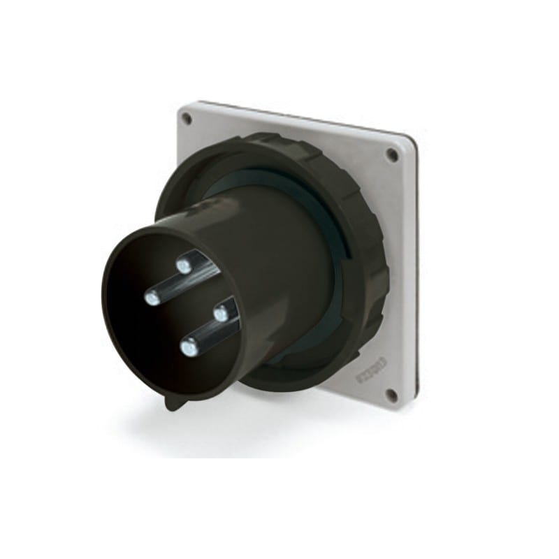 SCAME PARRE - SPINA DA INCASSO 100A 2P 3W 5H IP67 277V