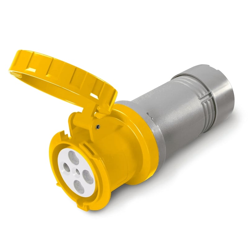 SCAME PARRE - PRESA MOBILE 100A 2P 3W 4H IP67 125V