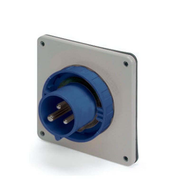 SCAME PARRE - SPINA DA INCASSO 30A 4P 5W 6H IP67
