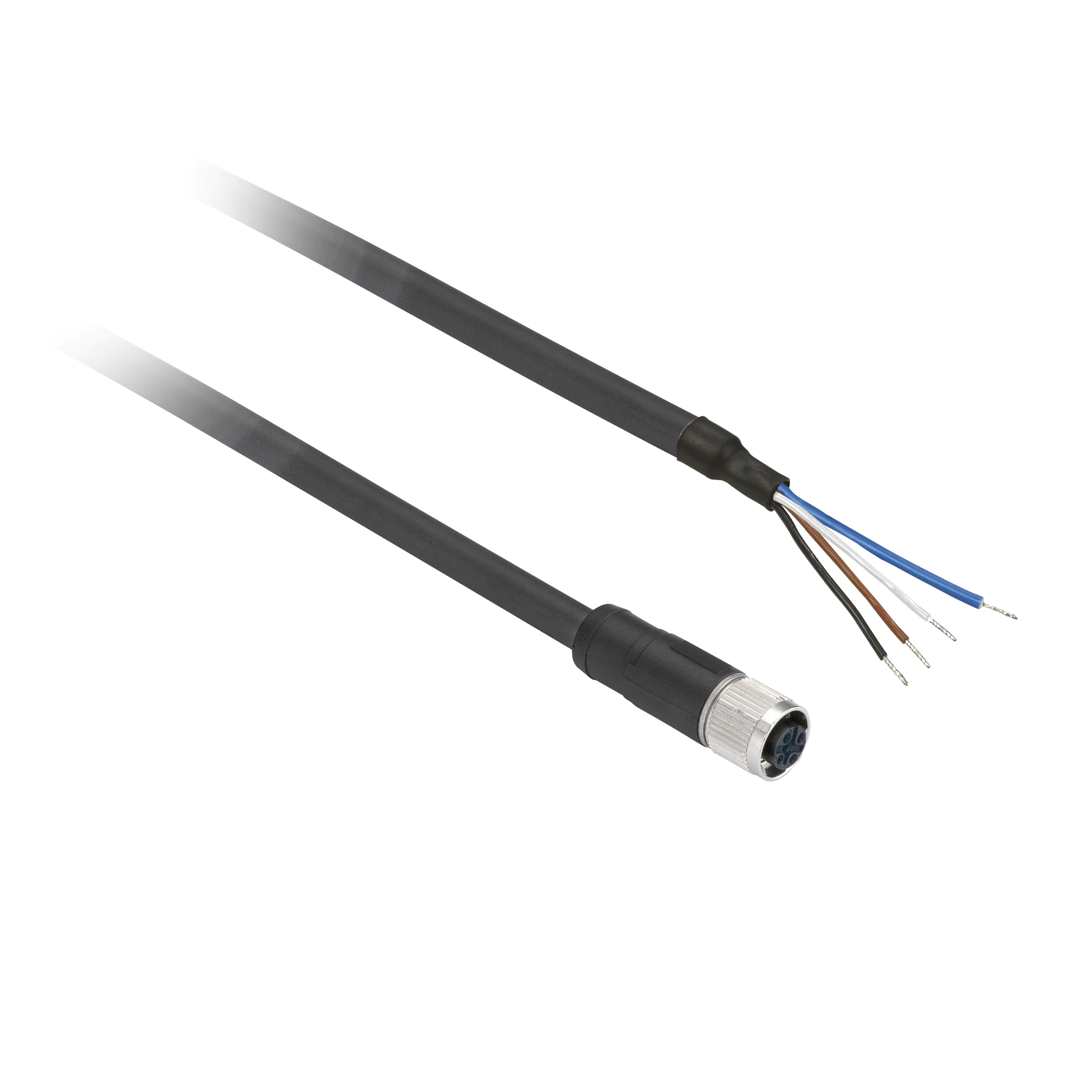TELEMECANIQUE SENSOR - CONNETTORE CON CAVO 2 MT.