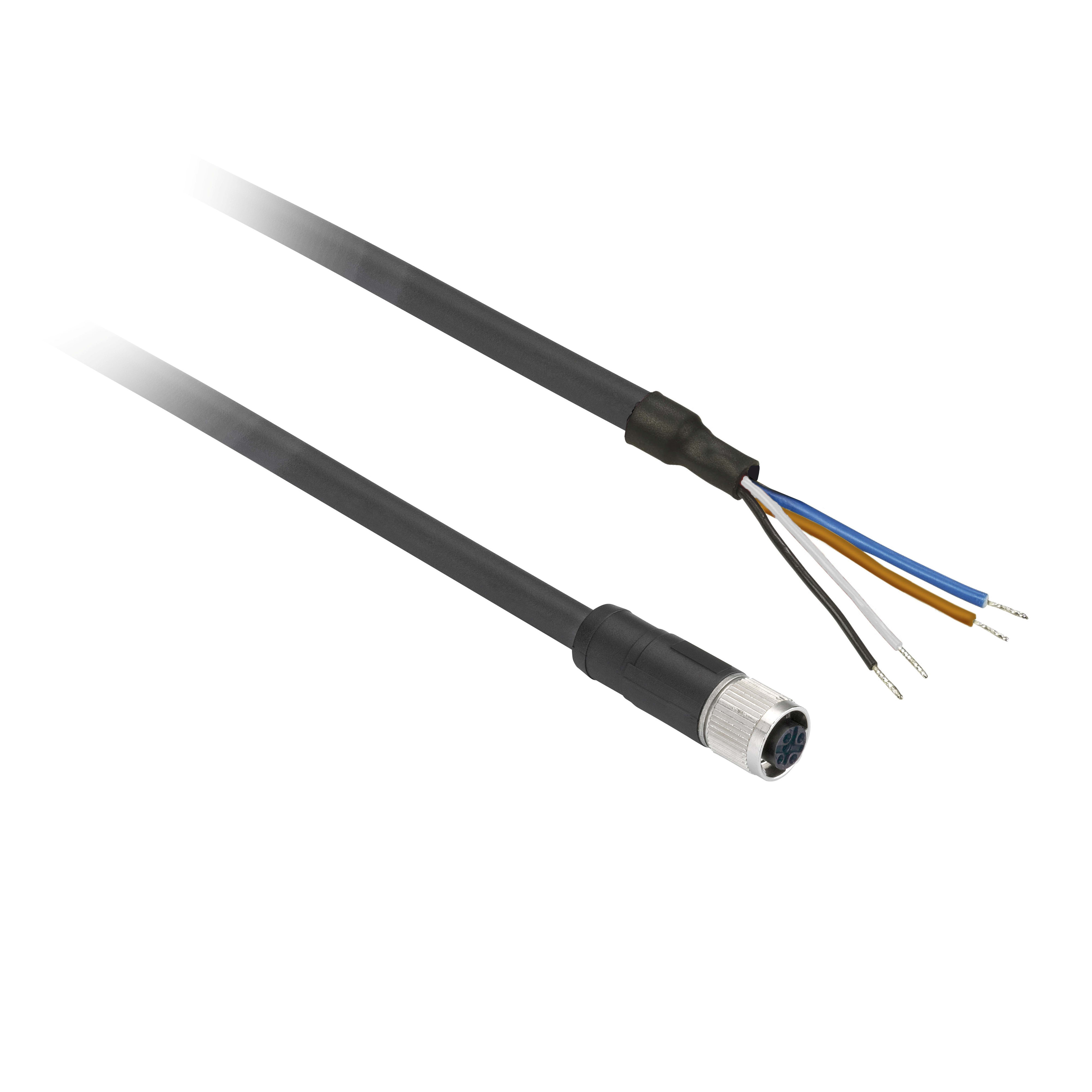 TELEMECANIQUE SENSOR - CONNETTORE CON CAVO 2 MT.