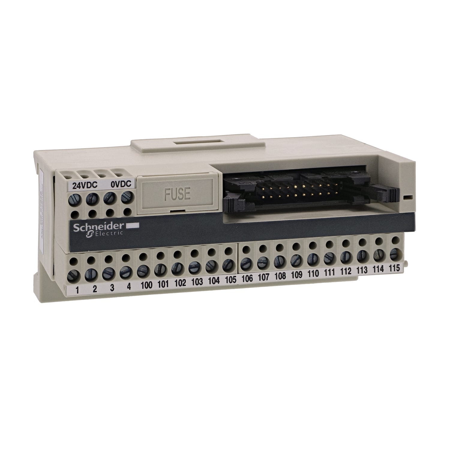 SCHNEIDER ELECTRIC - Sottobase di connessione passiva ABE7 - 16 input o uscite