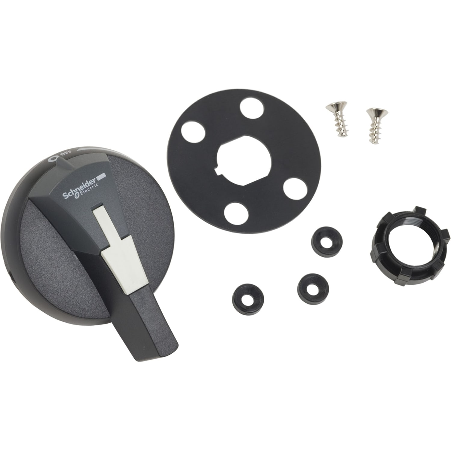 SCHNEIDER ELECTRIC - Manopola frontale nera 4, 4 per Compact