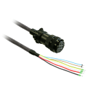 SCHNEIDER ELECTRIC - Cavo alimentazione 5m schermato 4x 6mm², con connettore militare per BCH2 con freno