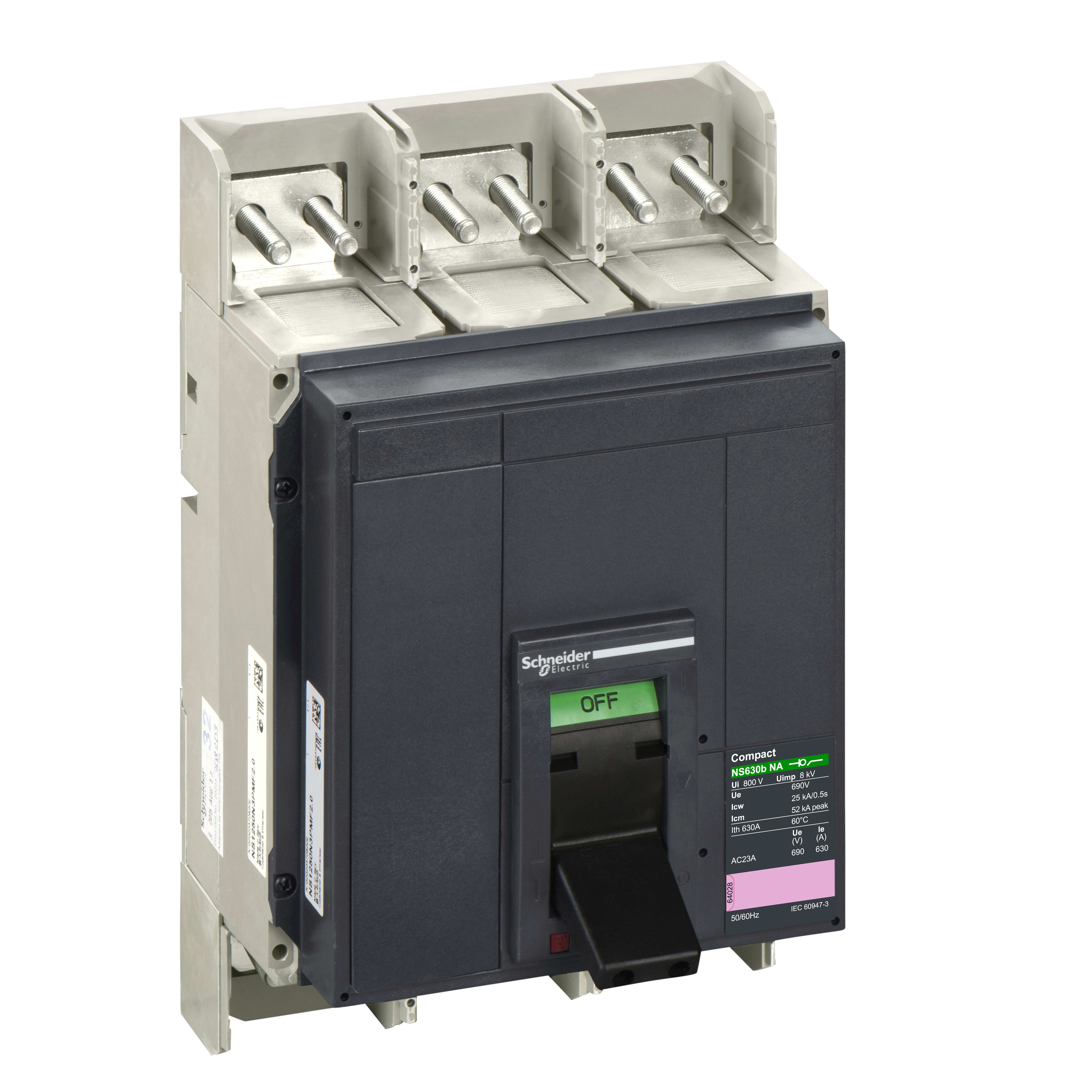 SCHNEIDER ELECTRIC - Sezionatore Compact NS800 NA - 800 A - 3 poli