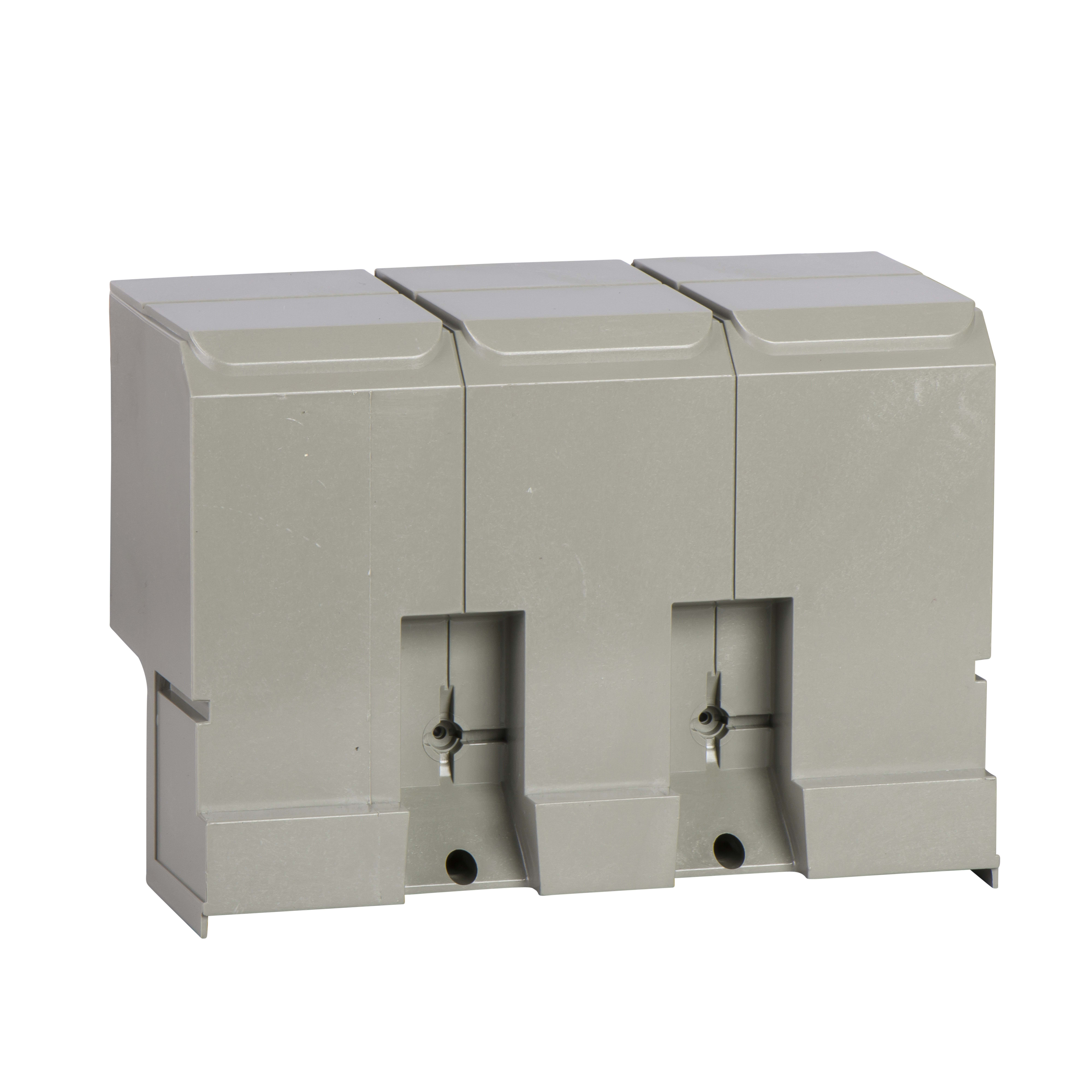 SCHNEIDER ELECTRIC - Copriterminali lungo - 3 poli - Per INS/INV630b..1600, NS630b..1600
