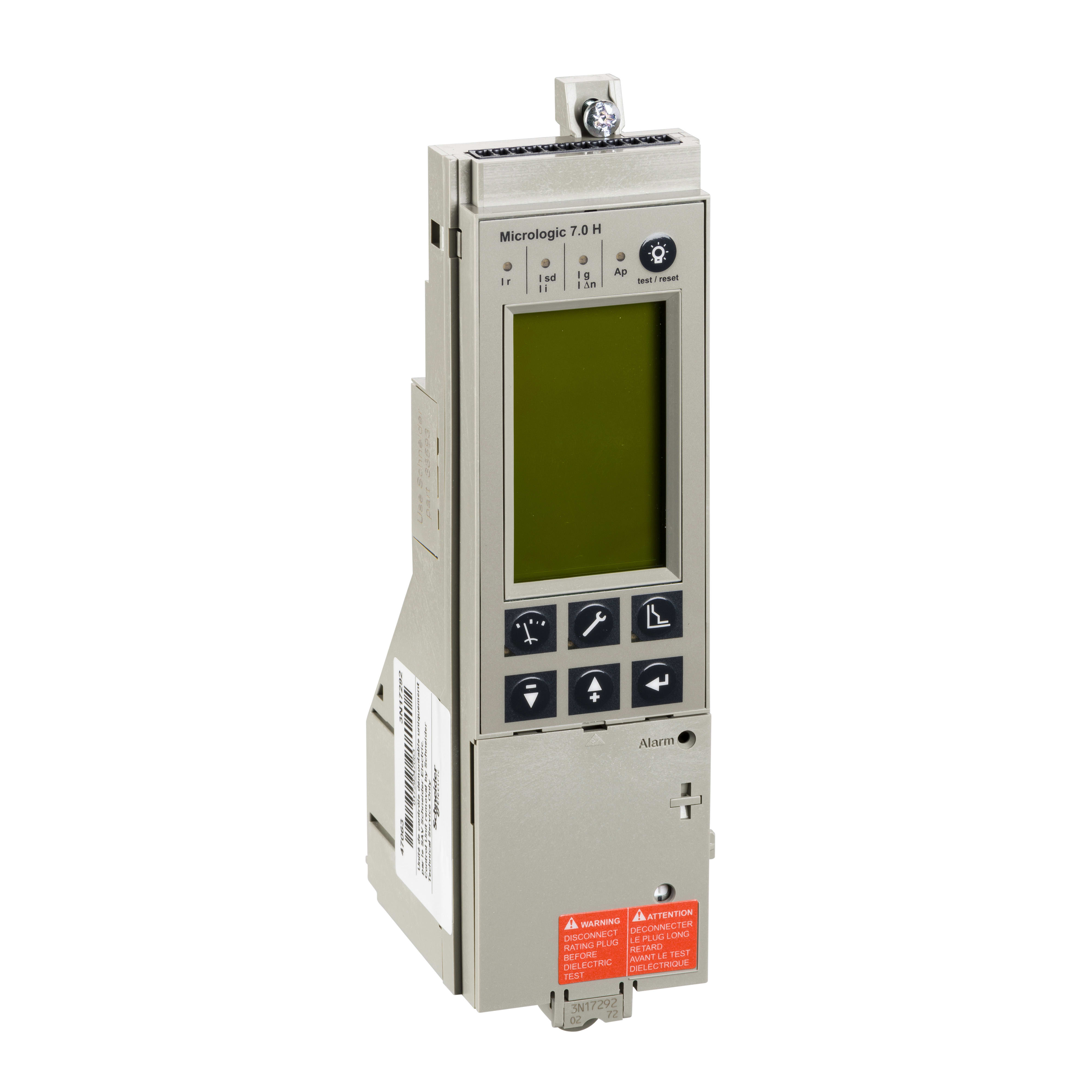 SCHNEIDER ELECTRIC - Sganciatore Micrologic 7.0 H - LSIV - Per NT fisso, NW 08..63 fisso