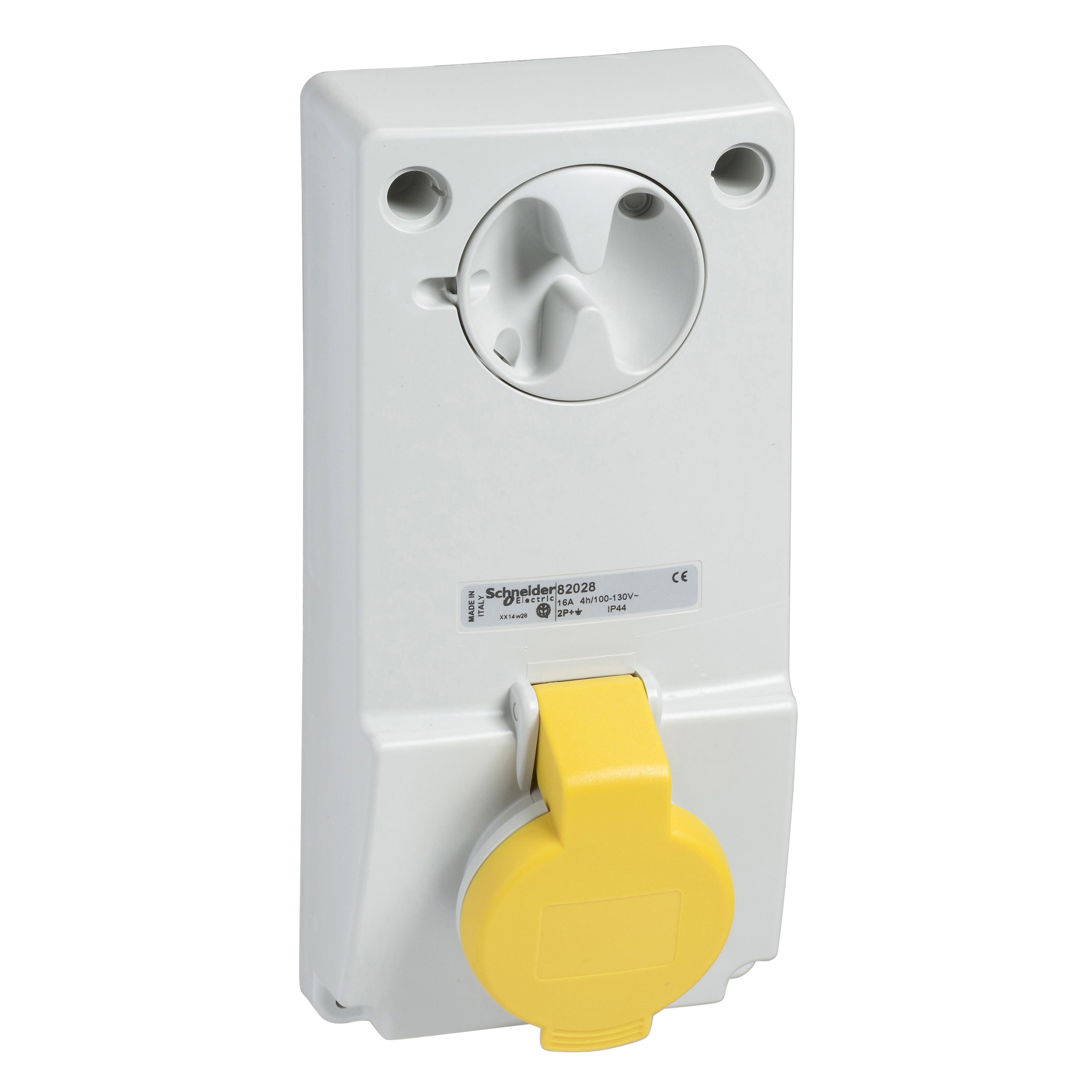 SCHNEIDER ELECTRIC - Presa da incasso interbloccata Unika IP44 16A 110V 2P+T