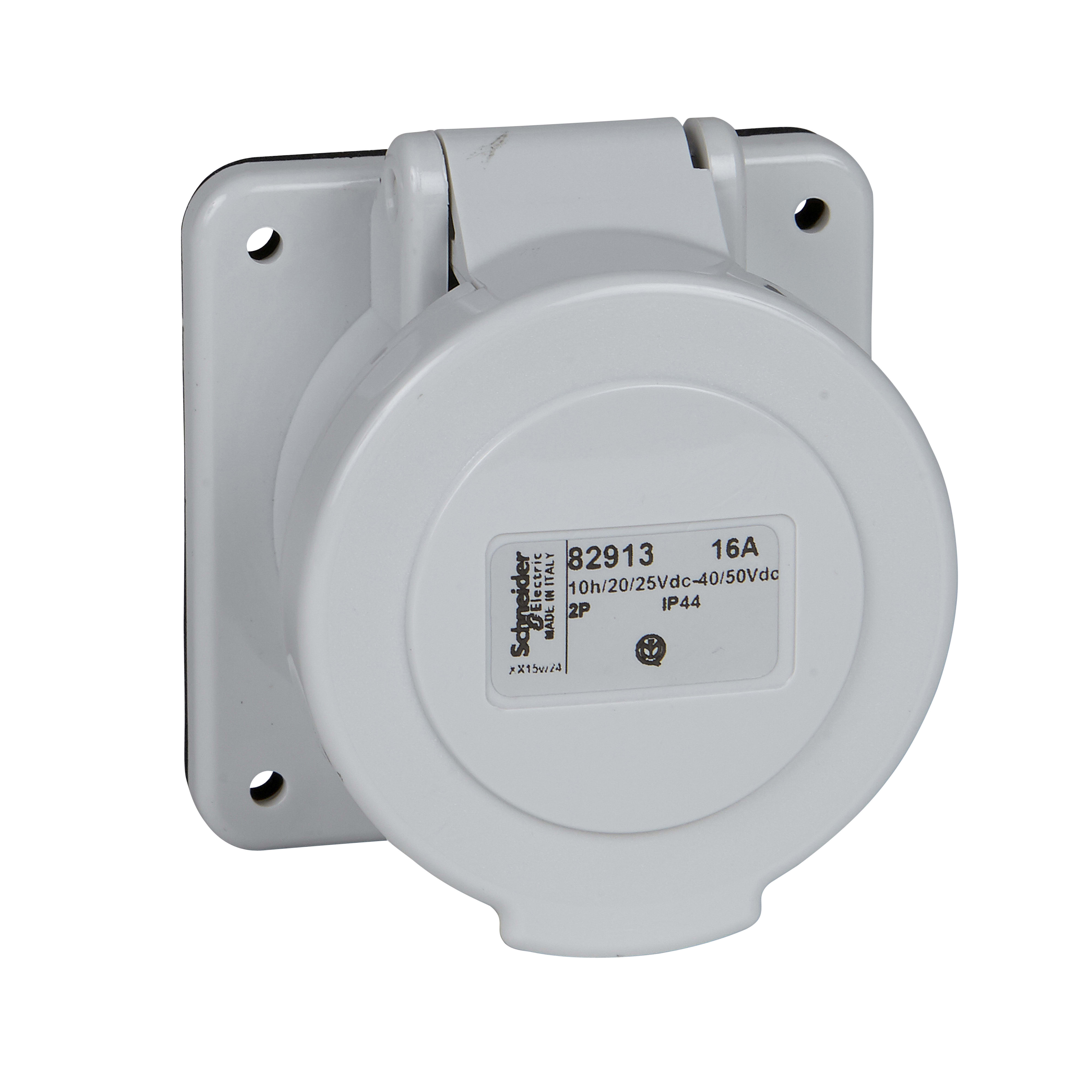 SCHNEIDER ELECTRIC - Presa fissa BTS da incasso IP44 32A 48V 50Hz 3P