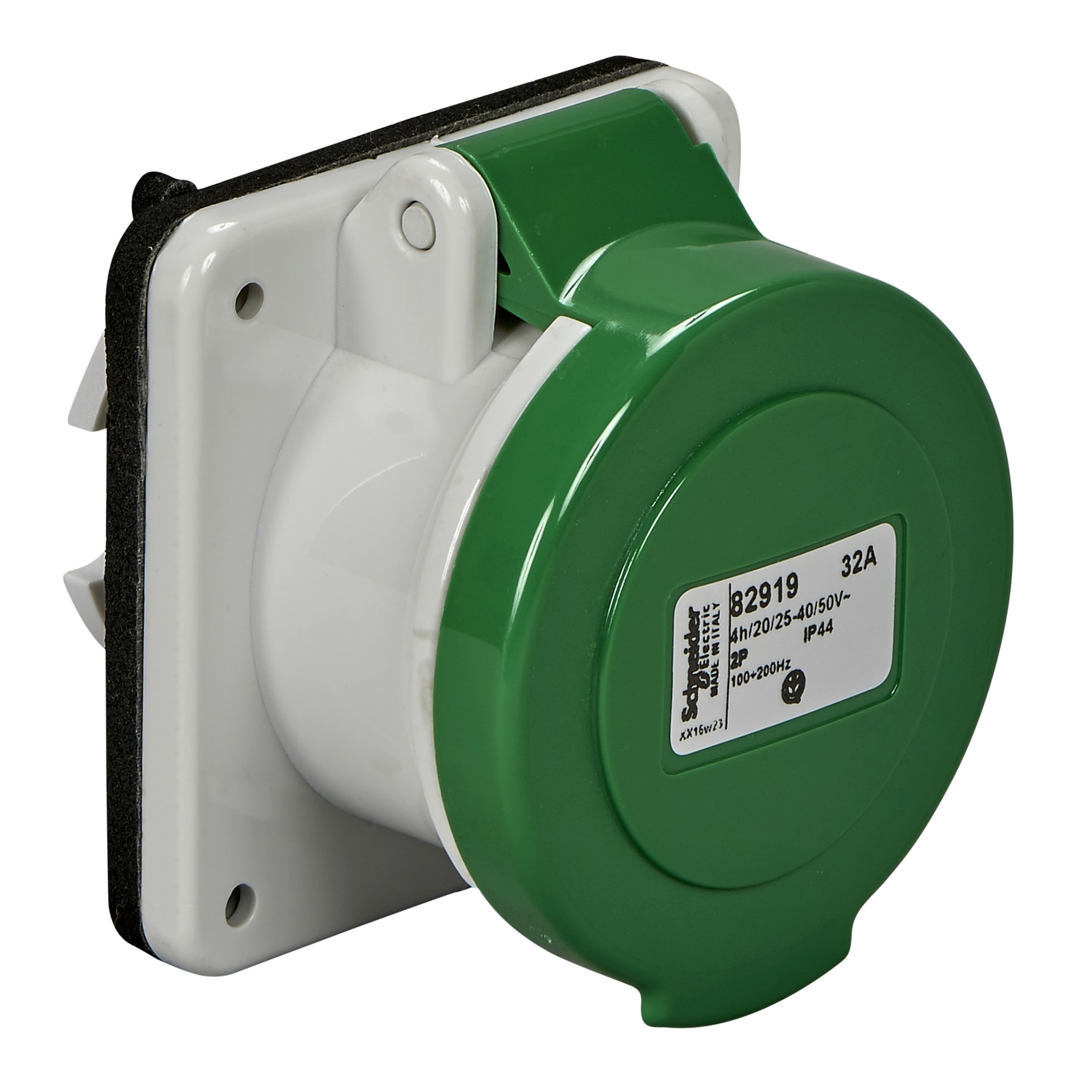 SCHNEIDER ELECTRIC - Presa fissa BTS da incasso IP44 32A 24/48V 100/200Hz 2P