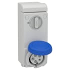 SCHNEIDER ELECTRIC - Presa da parete interbloccata Unika IP65 32A 220V 2P+T