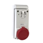 SCHNEIDER ELECTRIC - Presa da incasso interbloccata fusibilata Unika IP65 32A 380V 3P+T per container