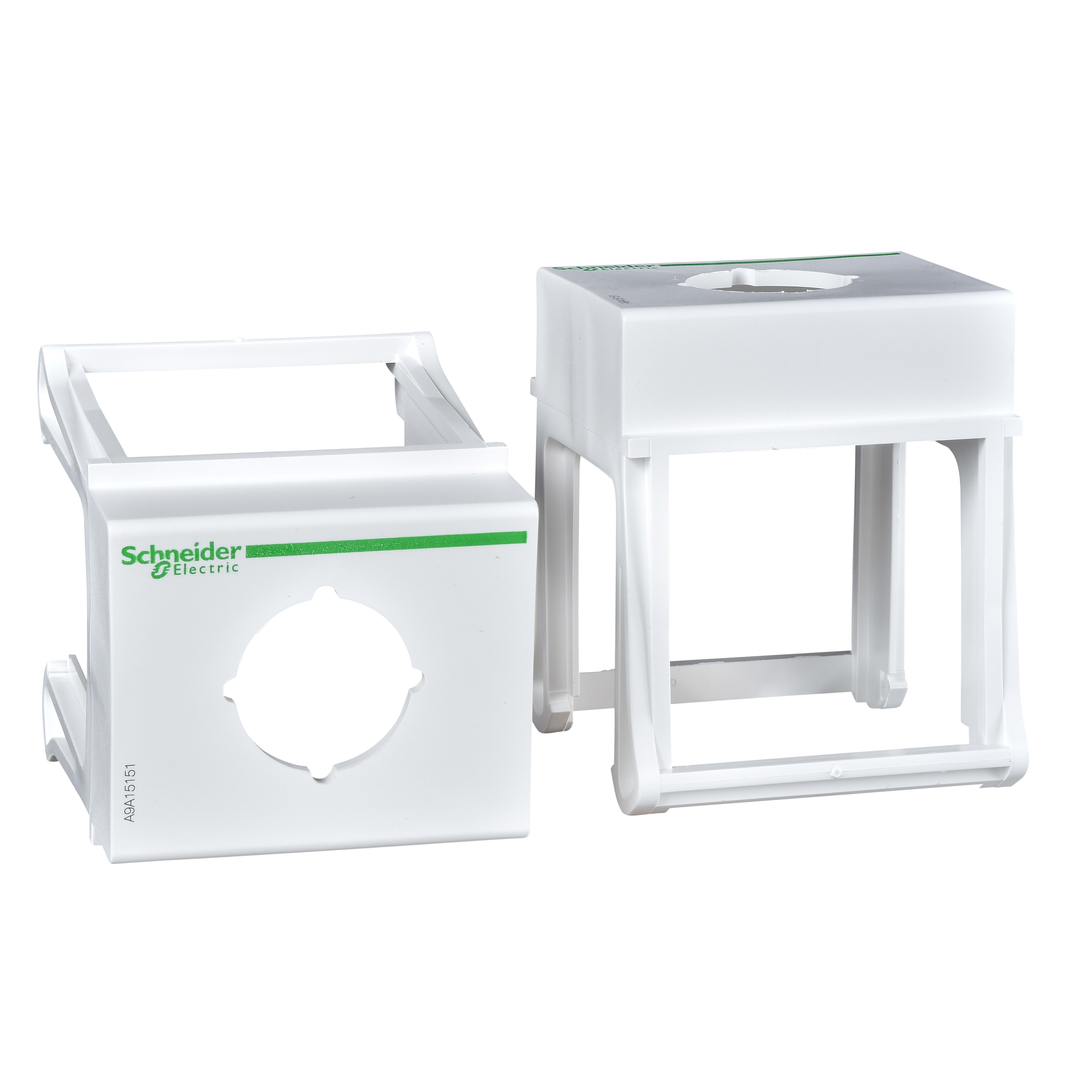 SCHNEIDER ELECTRIC - Supporto pulsante con piastra pretranciata diametro 22mm