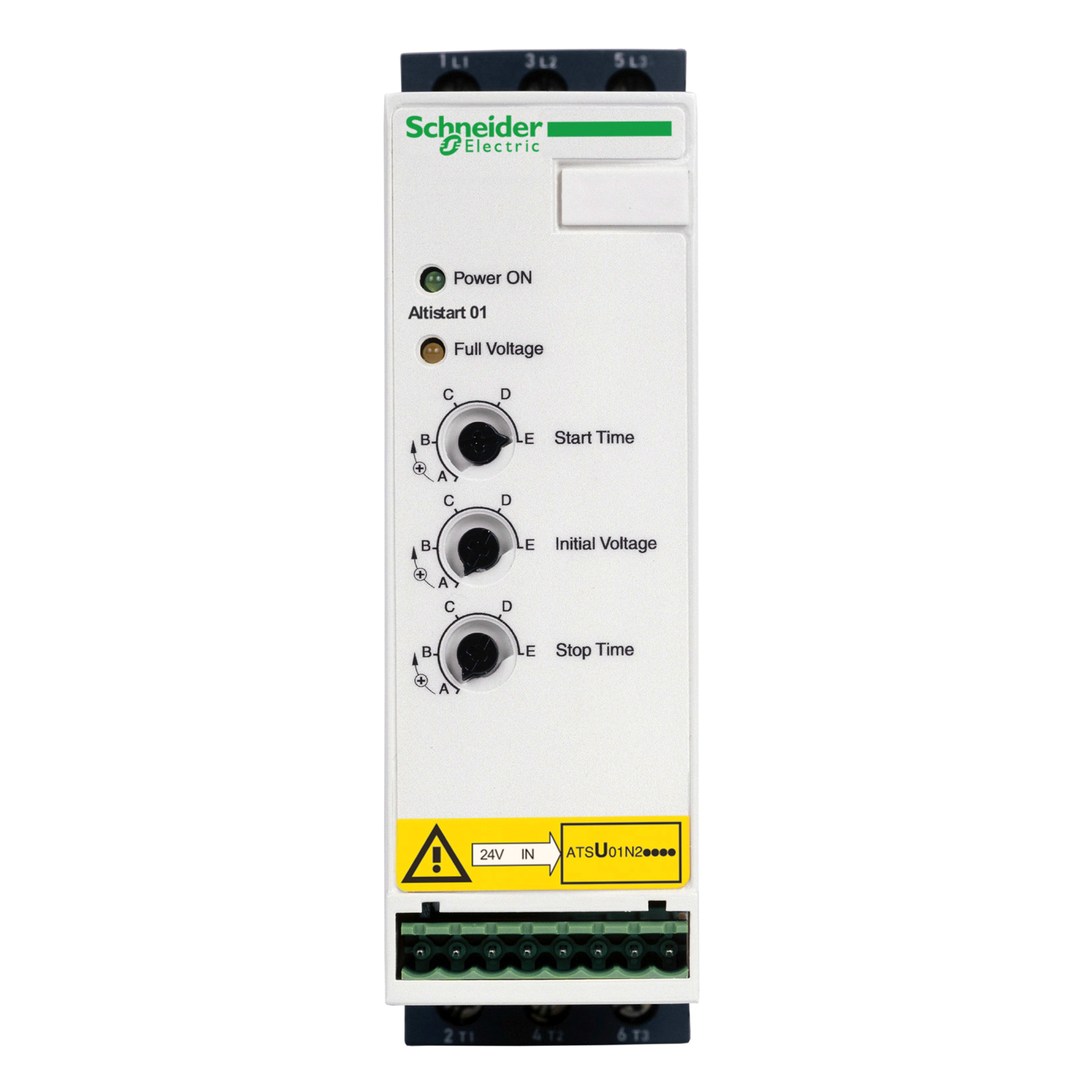 SCHNEIDER ELECTRIC - Avviatore statico per motore asincrono - ATSU01 - 22A - 200...480V - 4...11 KW