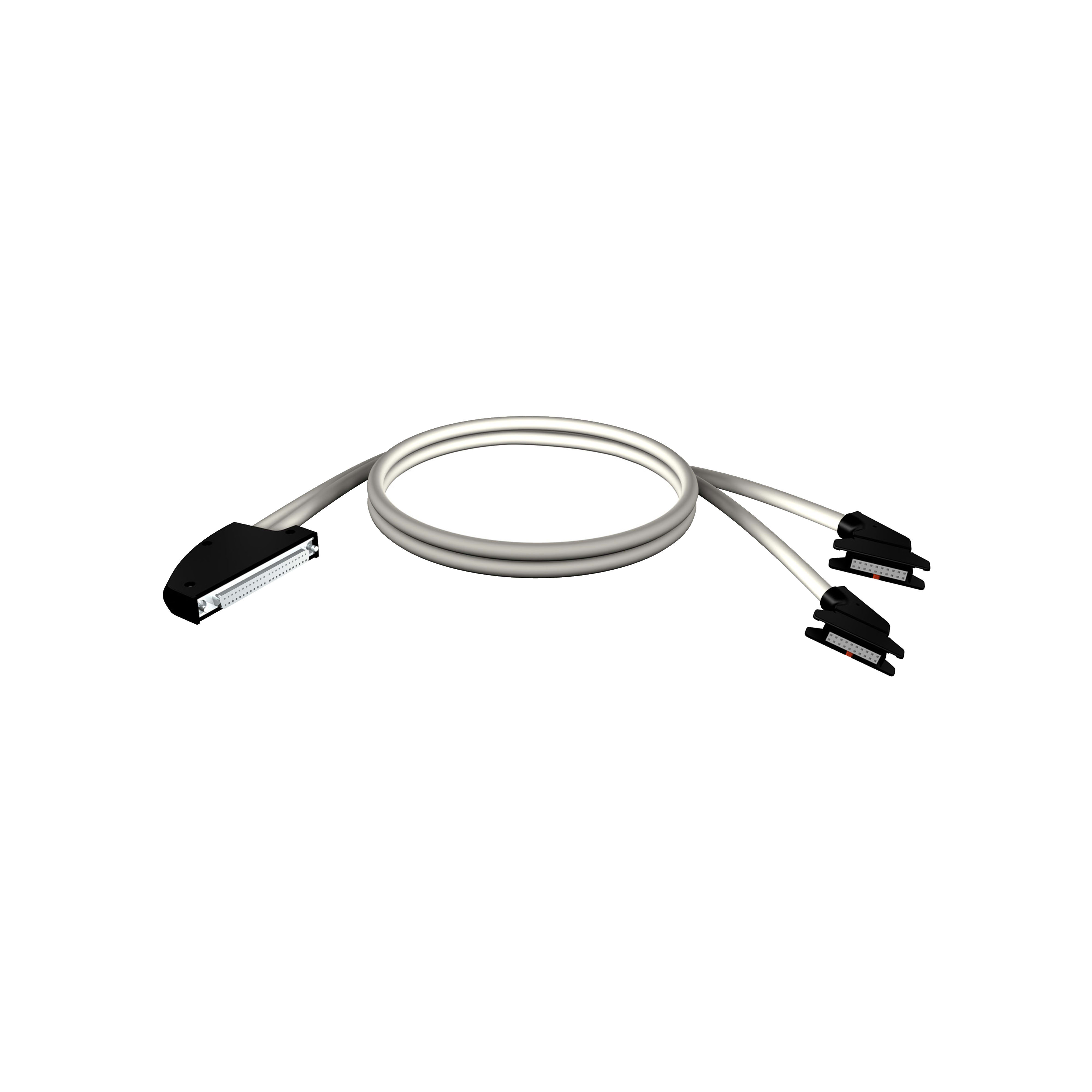 SCHNEIDER ELECTRIC - Cablaggio, Cablaggio Modicon M340 40 way terminal, 2 x HE10 connector, 3m