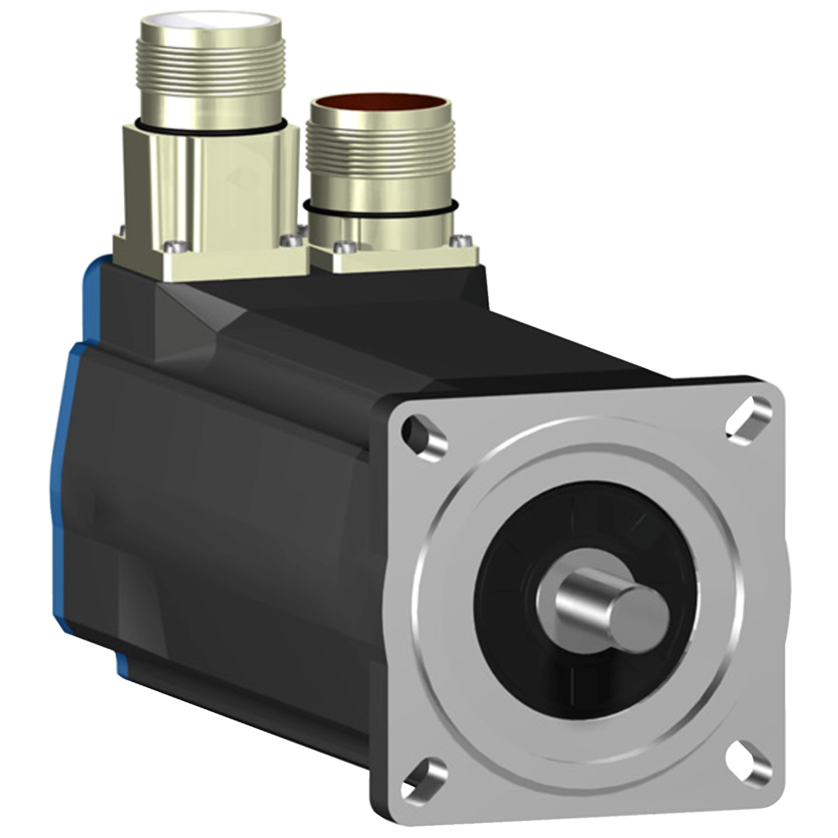 SCHNEIDER ELECTRIC - Servomotore BSH070 3,1Nm albero con chiavetta IP54 SingleT 128 Sin/Cos no freno connettori 90°