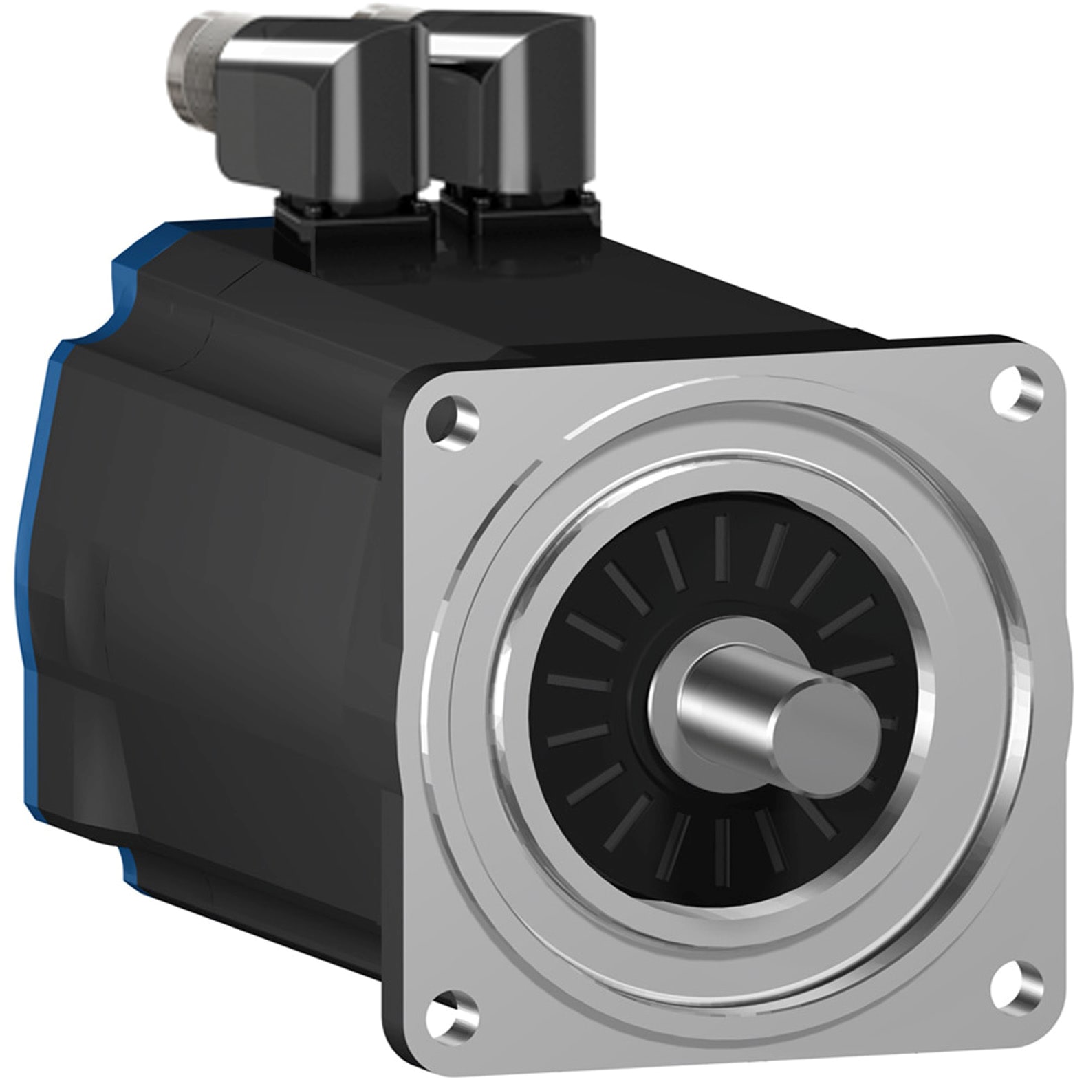 SCHNEIDER ELECTRIC - Servomotore BSH100 5,8Nm albero con chiavetta IP54 SingleT 128 Sin/Cos no freno connettori 90°