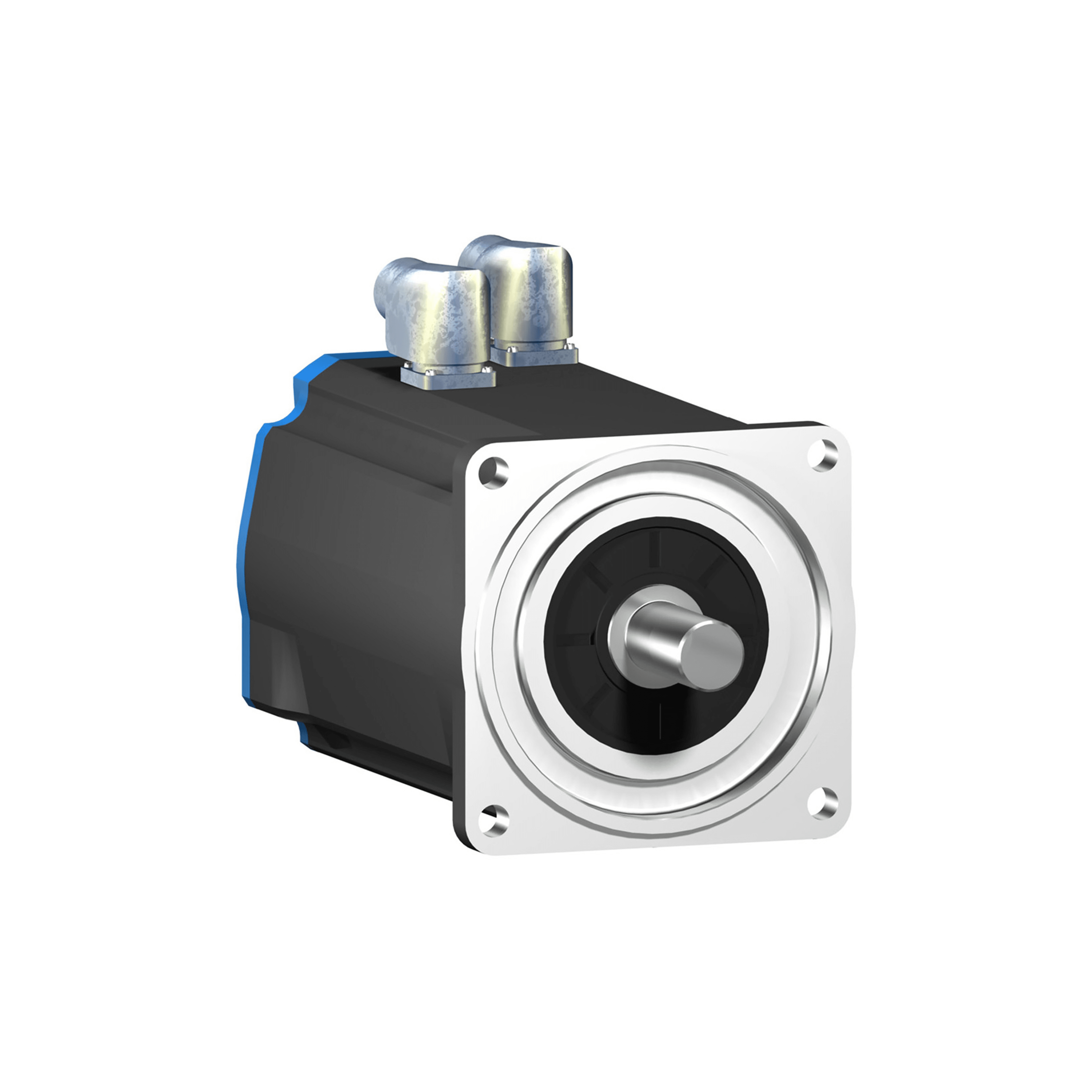 SCHNEIDER ELECTRIC - Servomotore BSH140 33,4Nm albero liscio IP54 SingleT 128 Sin/Cos no freno connettori 90° M40