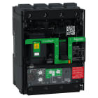 SCHNEIDER ELECTRIC - Interruttore, ComPacT NSXm 100F, 36kA/415VAC, 4 poli, Sganciatore MicroLogic 4.1 100A, connettori EverLink
