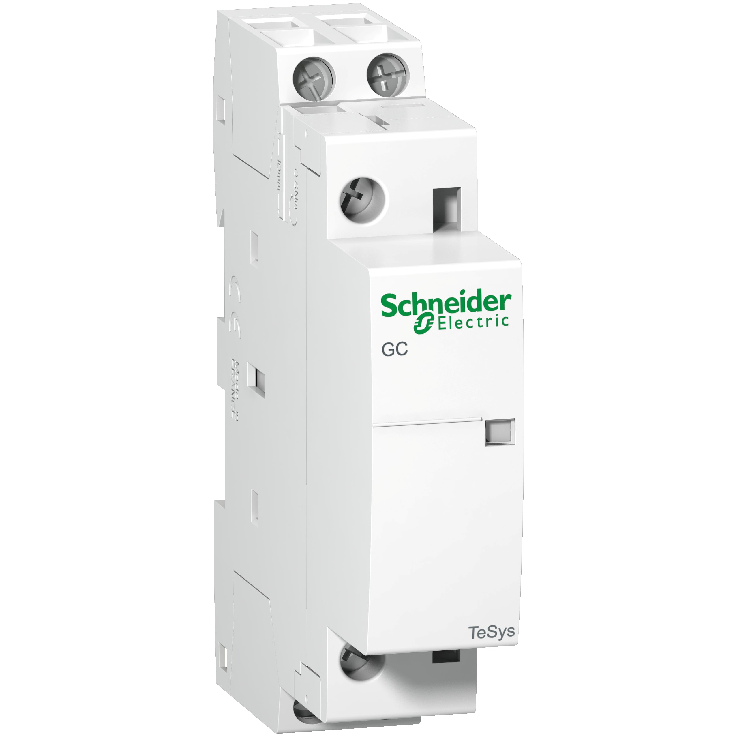 SCHNEIDER ELECTRIC - Modular contactor, TeSys GC, AC-7a, 16A, 1NO+1NC, 220 to 240VAC 50Hz coil