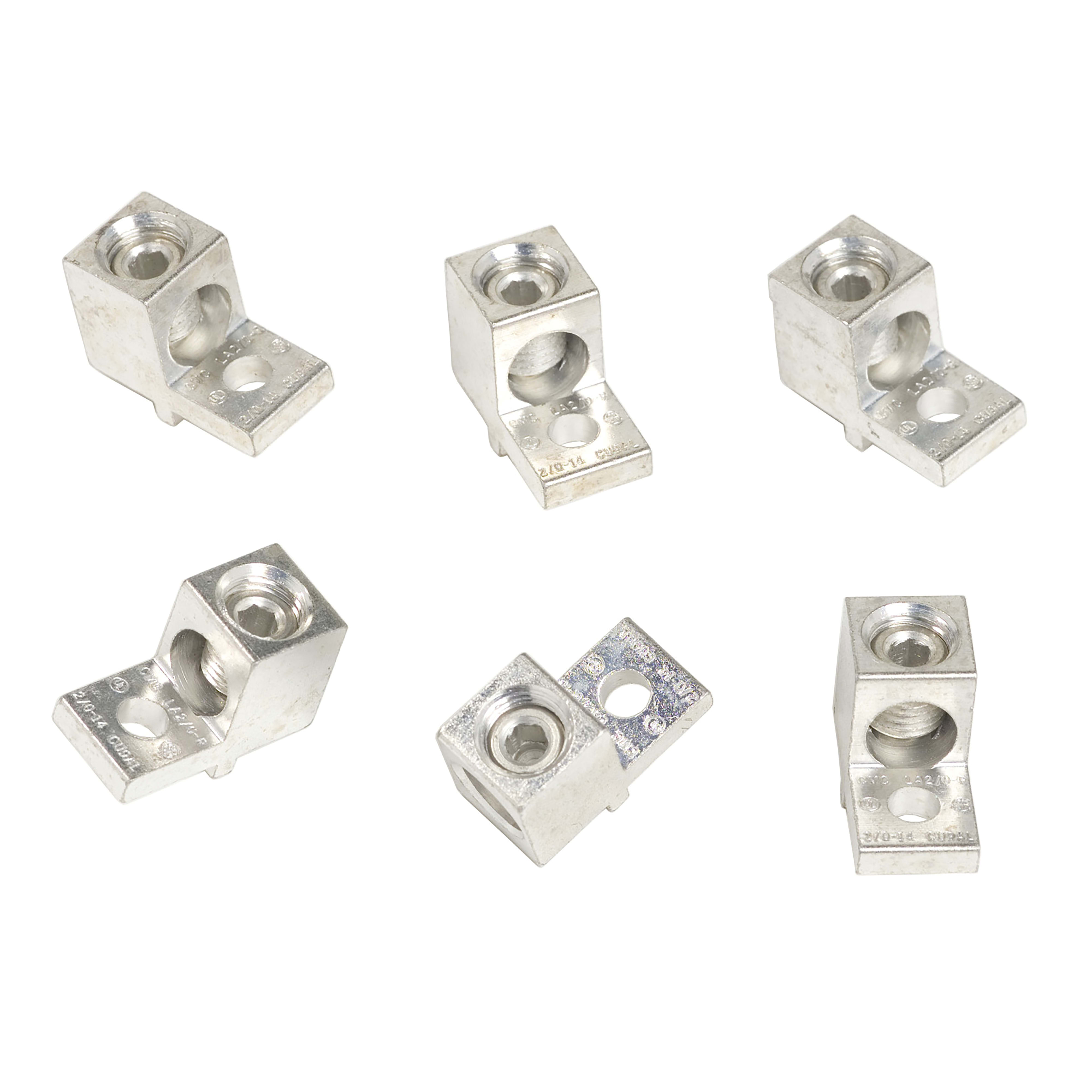SCHNEIDER ELECTRIC - Lug kit, TeSys GS, 100A, set of 6, for Disconnect Switch, 14 to 2/0AWG