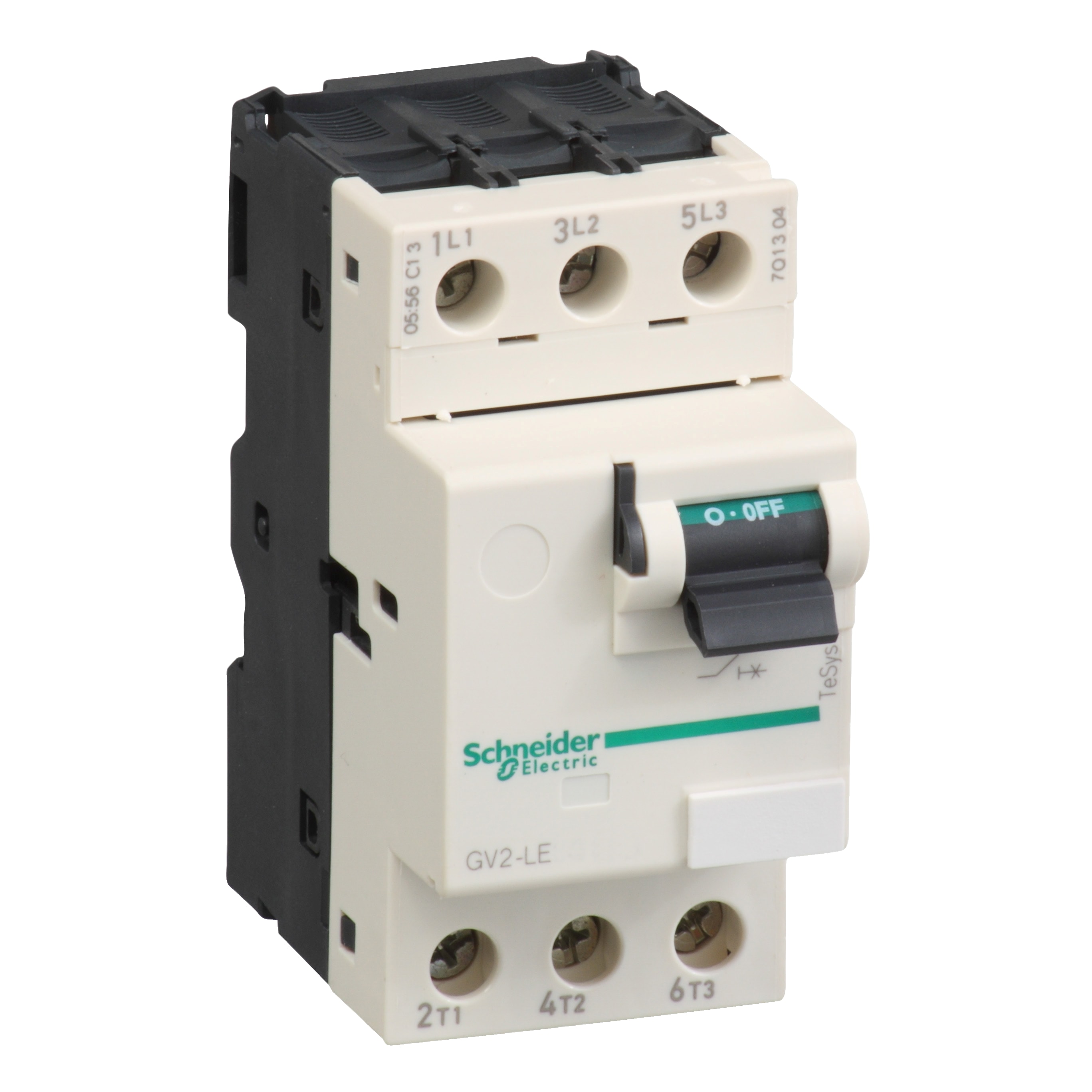 SCHNEIDER ELECTRIC - Interruttore automatico magnetico a leva, TeSys, GV2LE, 2,5A viti serrafilo