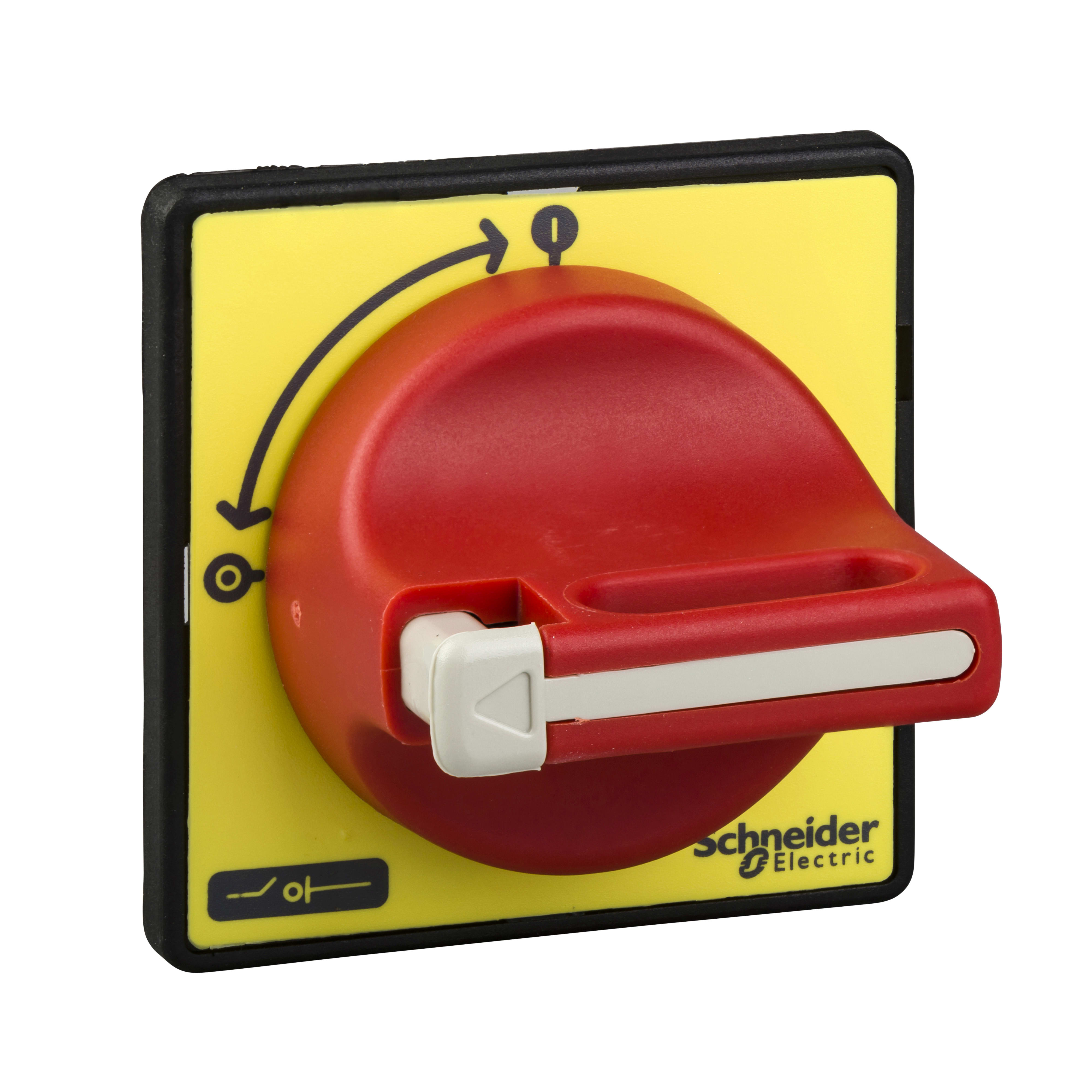 SCHNEIDER ELECTRIC - Manovra rotativa rossa (massimo 3 lucchetti 22,5) per TeSys Vario VN12, VN20, V02...V2