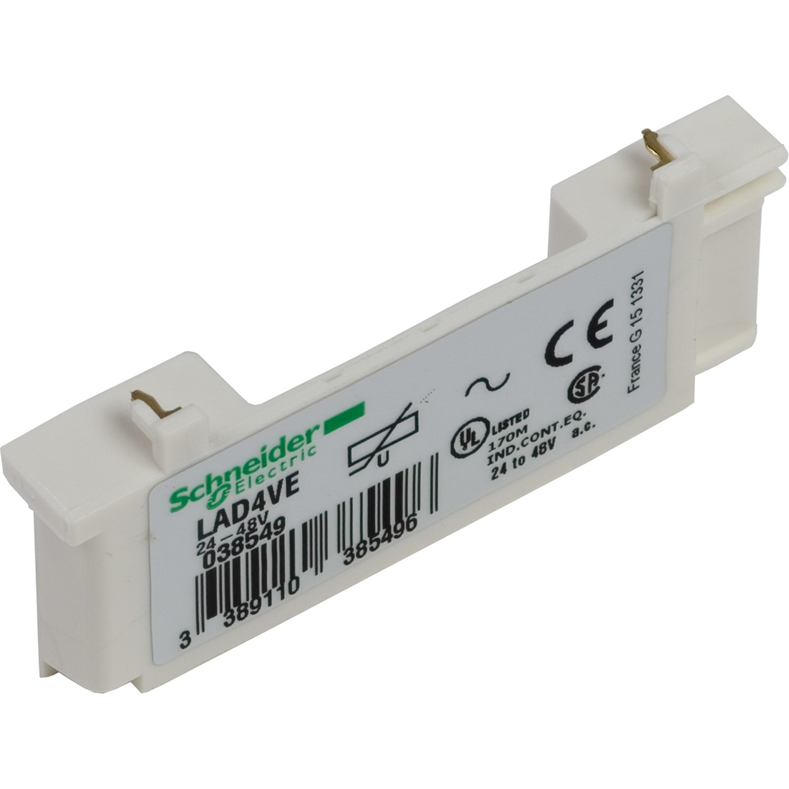 SCHNEIDER ELECTRIC - Modulo soppressore - TeSys D - Varistore - 110...250 V CA
