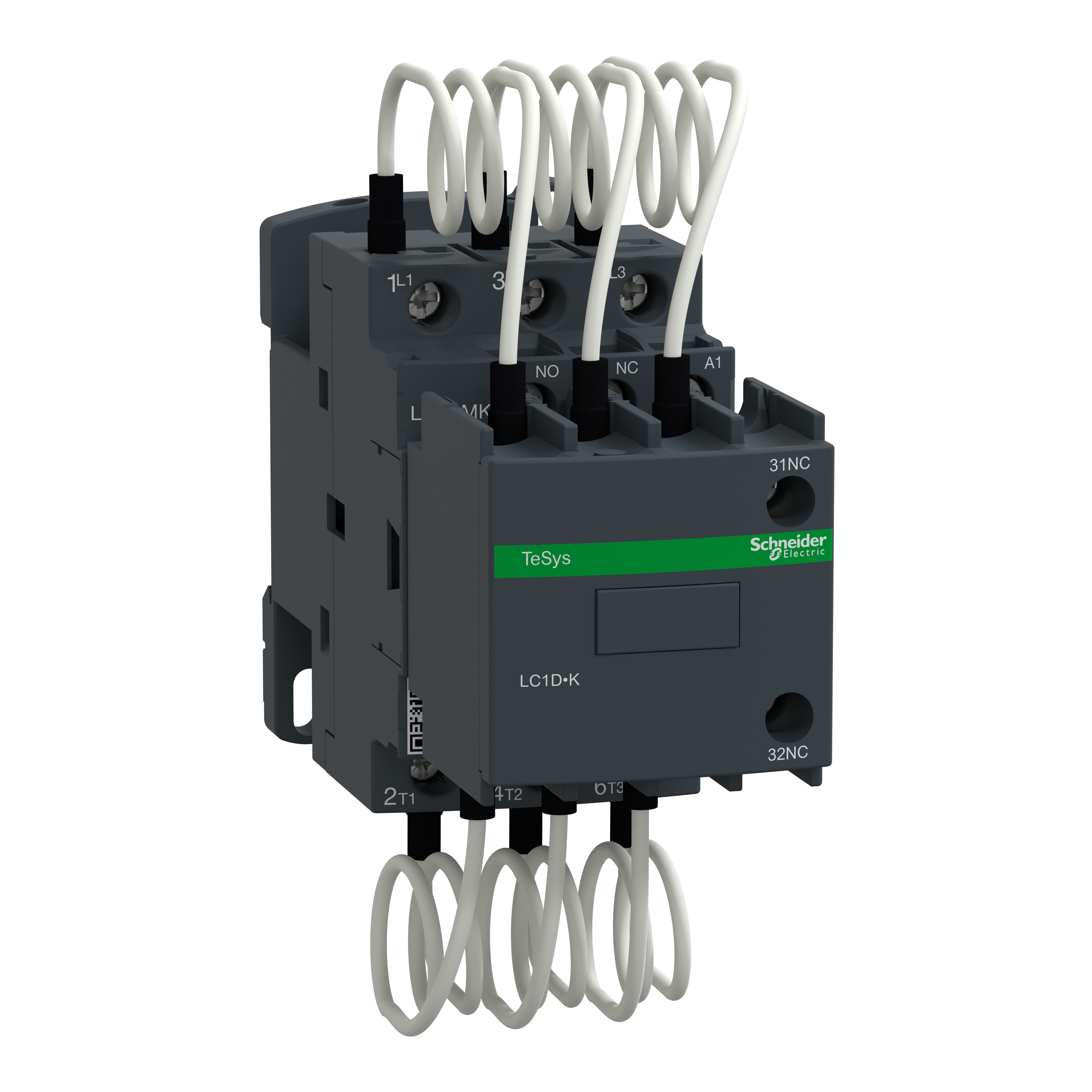 SCHNEIDER ELECTRIC - Contattore TeSys LC1-DM - 3 poli - 400...440V 25 kVAr - 110 Vca