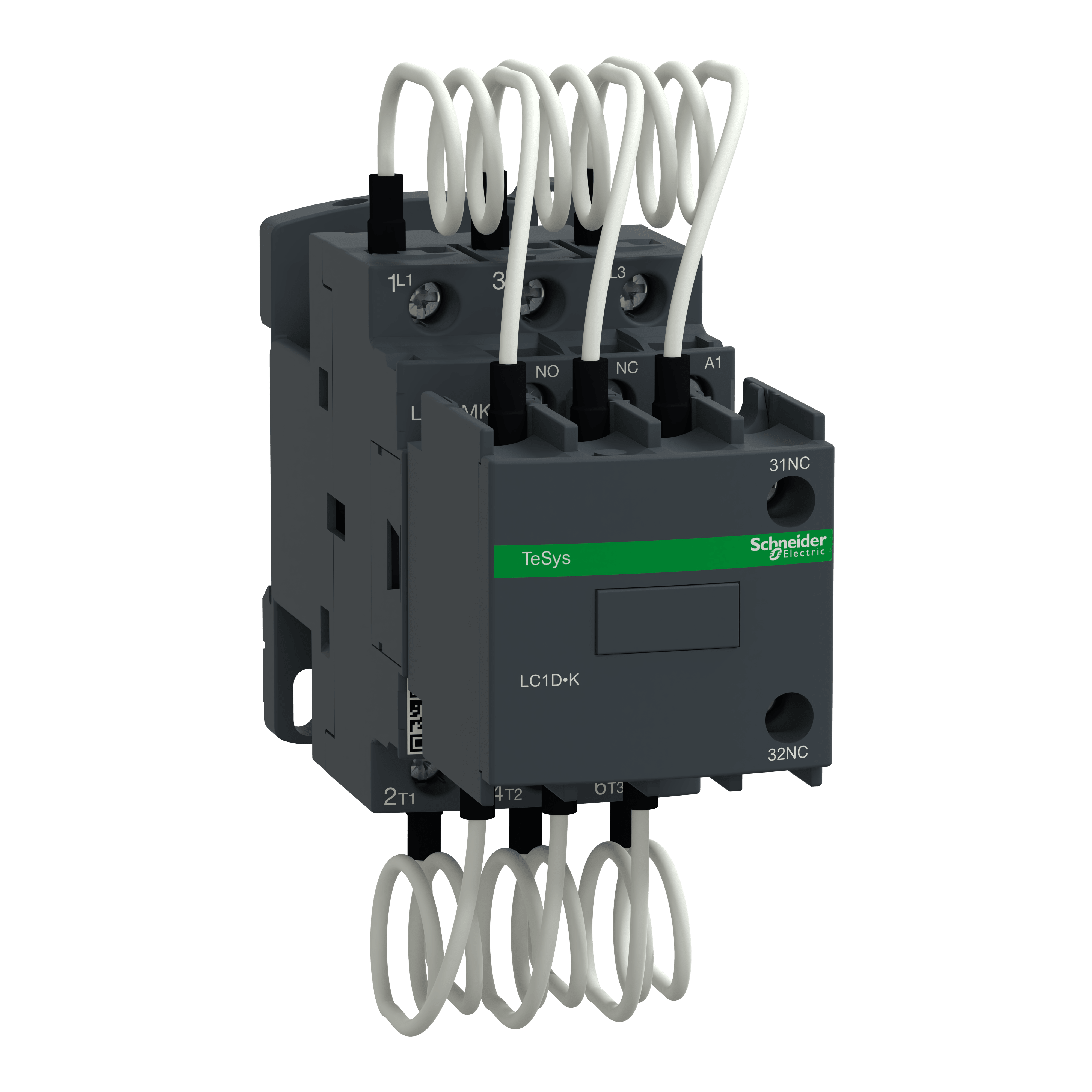 SCHNEIDER ELECTRIC - Contattore TeSys LC1-DM - 3 poli - 400...440V 25 kVAr - 240 Vca
