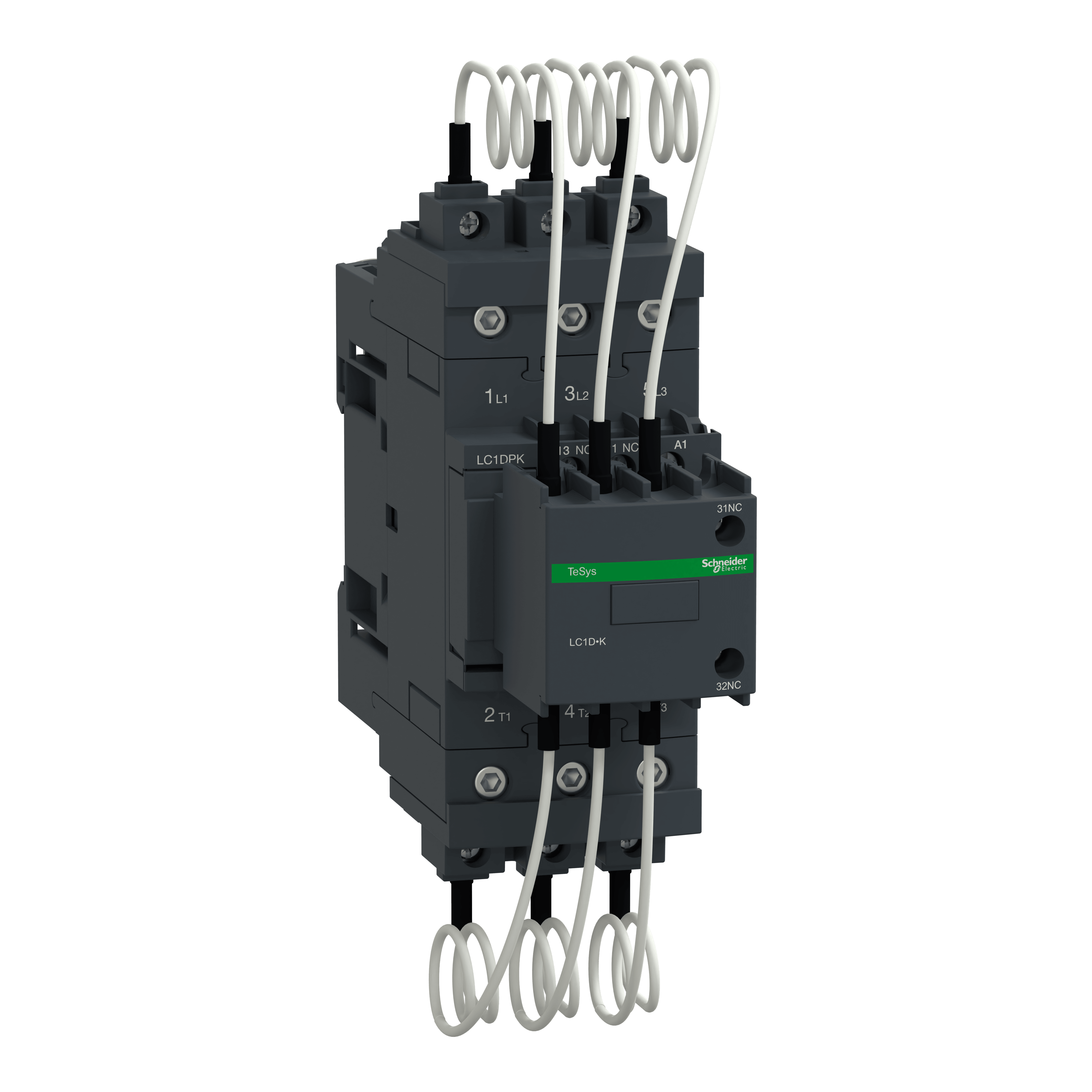 SCHNEIDER ELECTRIC - Contattore TeSys LC1-DT - 3 poli - 400...440V 40 kVAr - 230 Vca