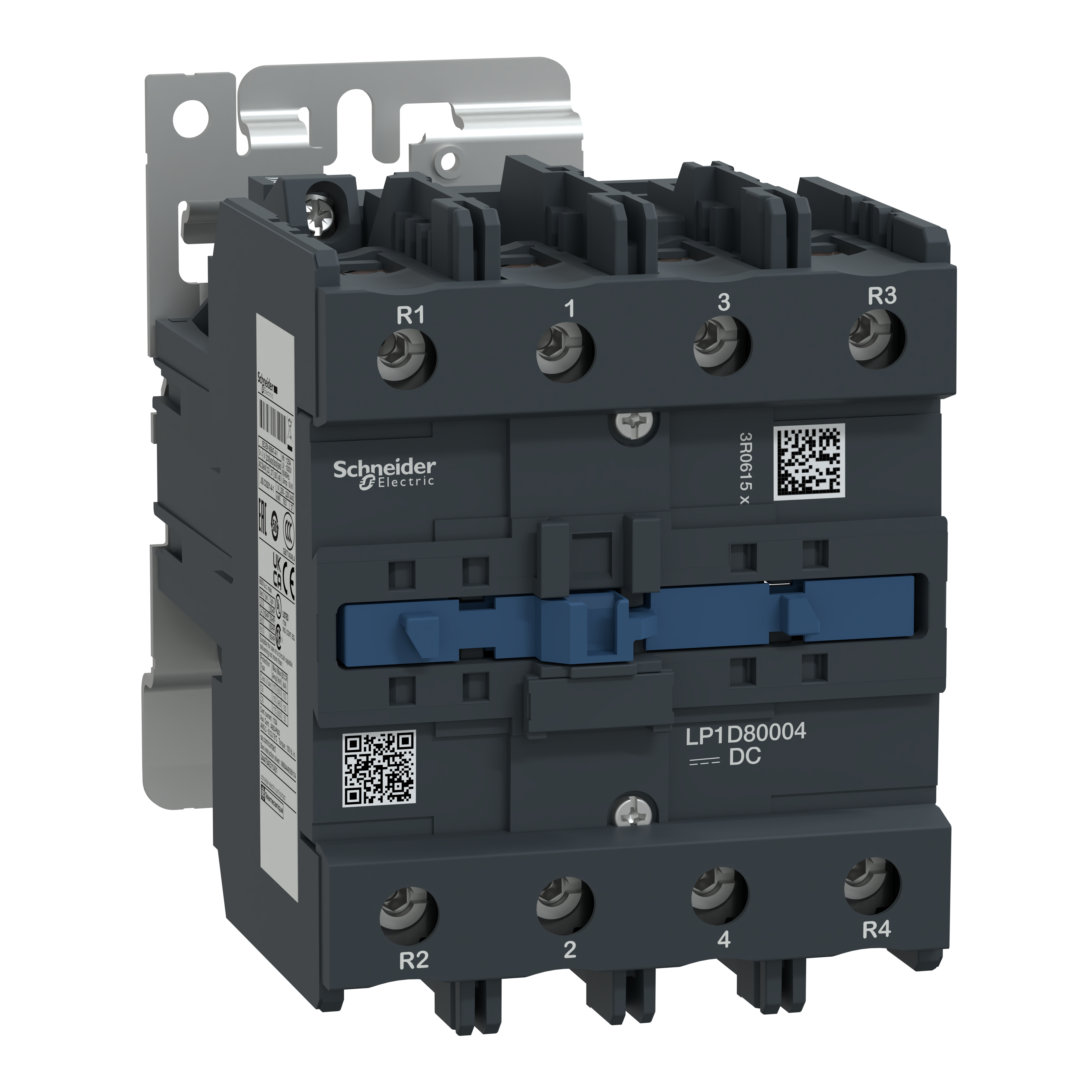 SCHNEIDER ELECTRIC - Contattore - TeSys LP1D - 4 poli - CA-1 440V 125 A - 48 V CC