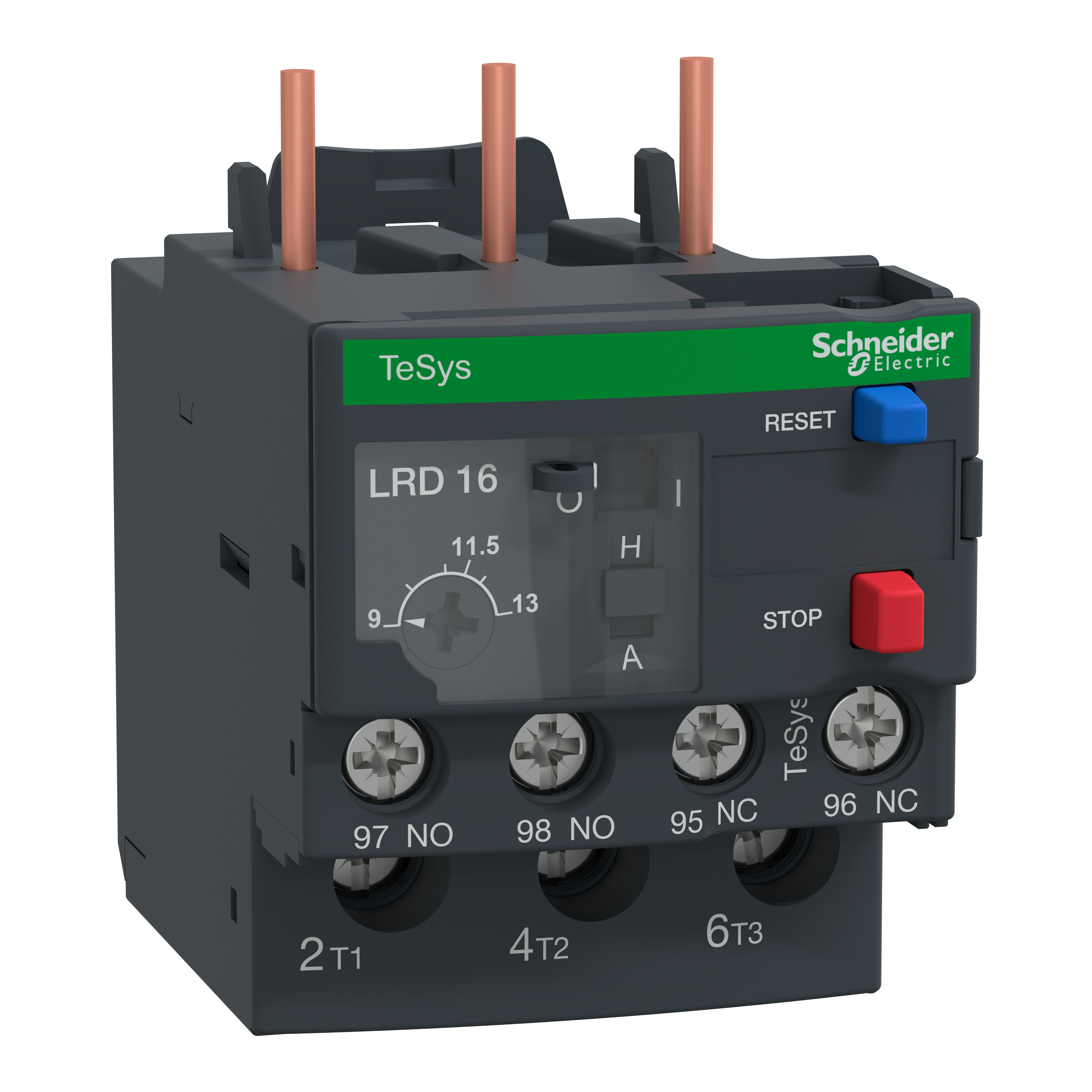 SCHNEIDER ELECTRIC - Relè di sovraccarico termico TeSys LRD - 9...13 A - classe 10 A