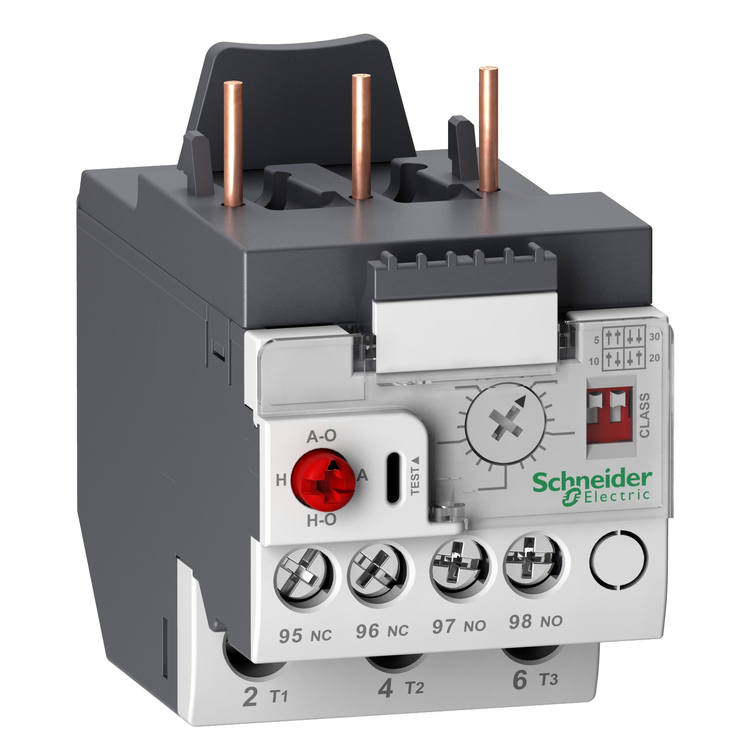 SCHNEIDER ELECTRIC - Relè di sovraccarico termico elettronico TeSys LRD - 3P - 0,1...0,5 A