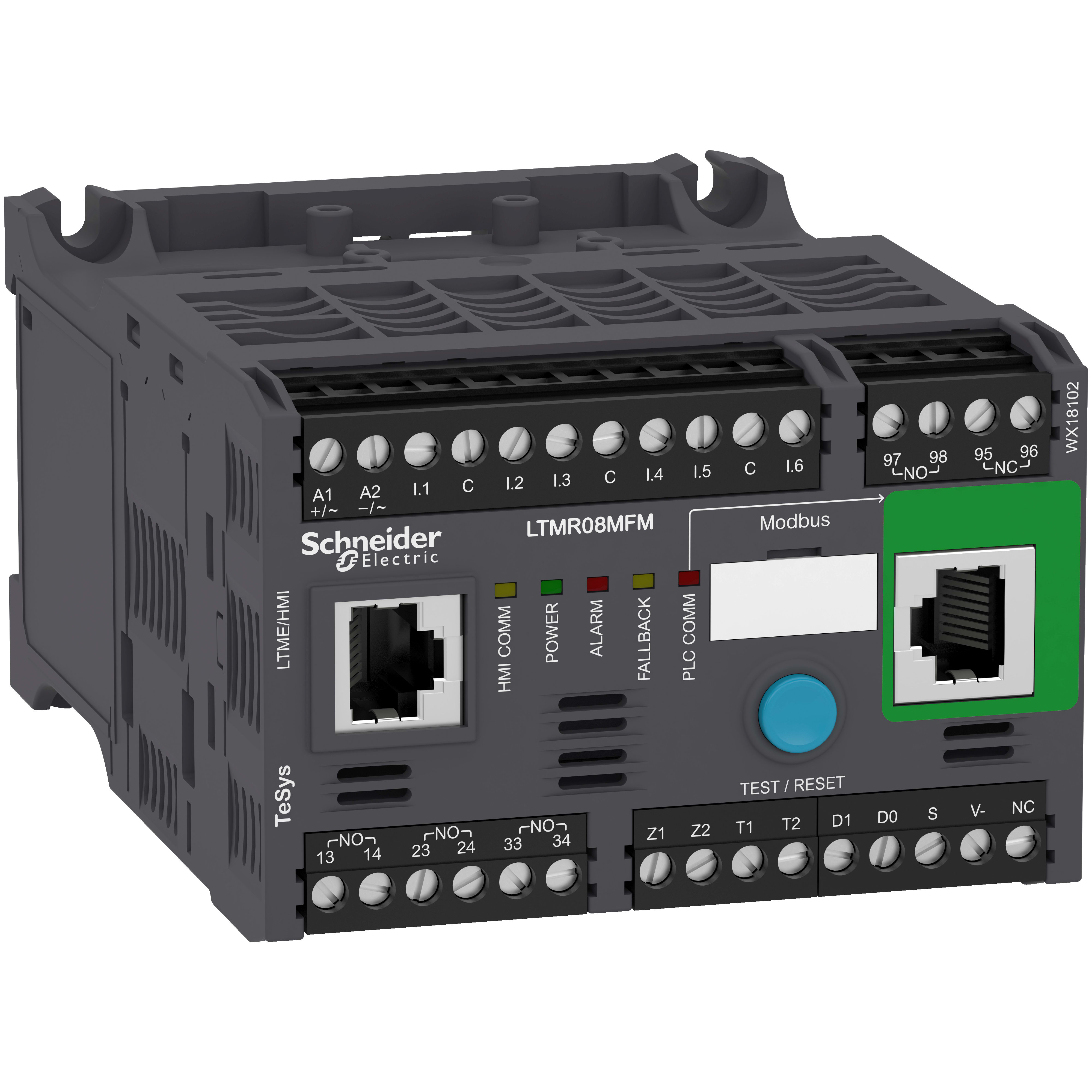 SCHNEIDER ELECTRIC - Controllore per motori LTMR TeSys T - 100...240 Vca 8 A per Modbus